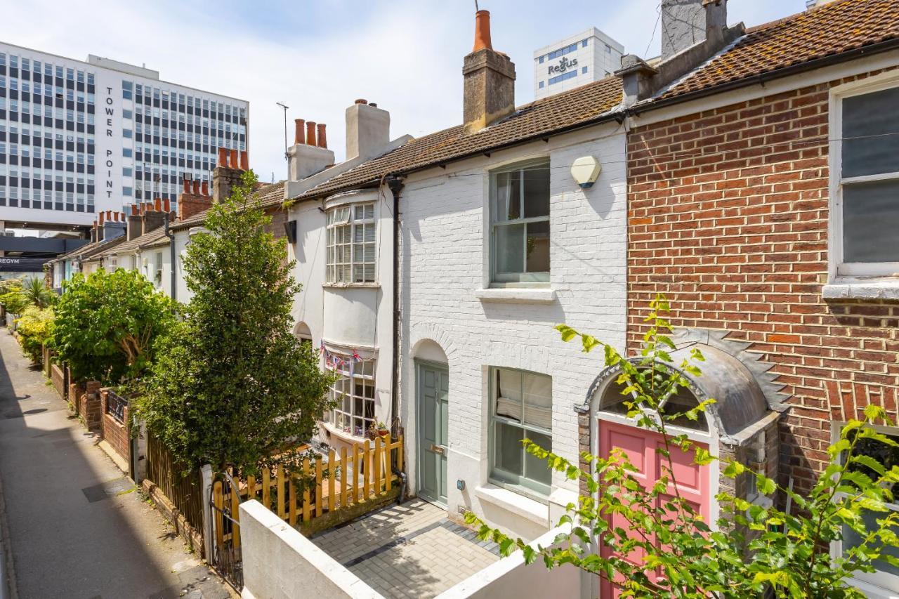 Central Quiet Cottage. Walk To Shops, Bars & Beach Hove Esterno foto